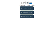 Tablet Screenshot of pavinel.com